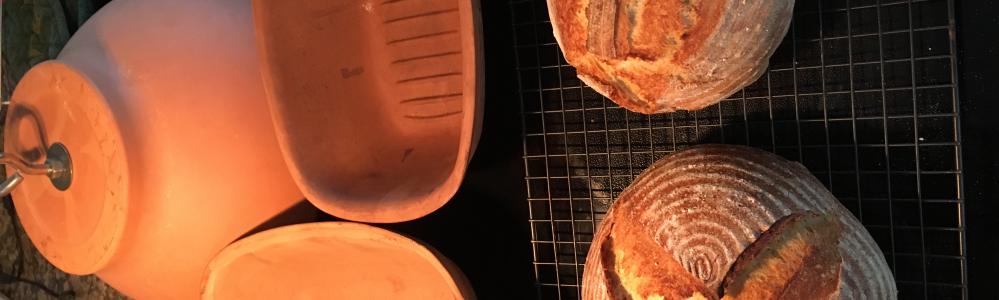 Cloche - Baking Bread in a Clay Pot - Artisan Bread in Five Minutes a Day