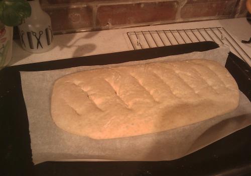 Dough About to Go Into the Oven