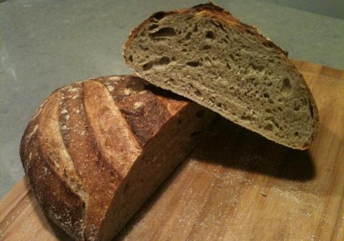 norwich sourdough made with Mum