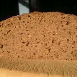 Buckwheat Pumpernickel - second loaf - crumb 2