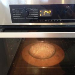 Second loaf starting baking