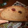 Whole Grain Miche with Prunes