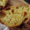 (40a) crumb of Chilies, Sundried Tomatos &amp; Butternut Pumpkin Sourdough Baguette