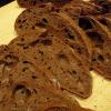 (66a) crumb of Cocoa Honey Sourdough