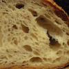 (68a) crumb close-up of Pain au Levain with Chia Seeds