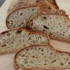 (69a) crumb of 100% Wholemeal Chia Sourdough, using Four Leaf's 85% Light Flour